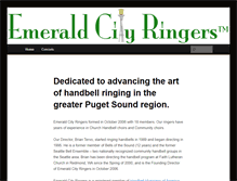 Tablet Screenshot of emeraldcityringers.org